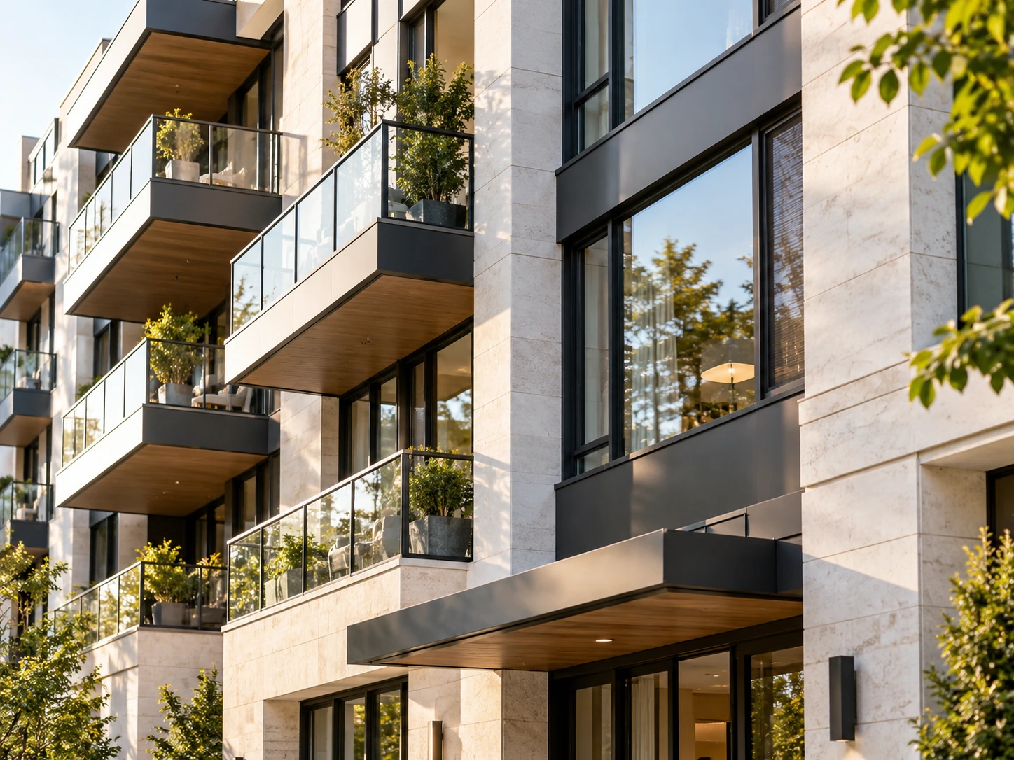 Well-designed residential property and architecture